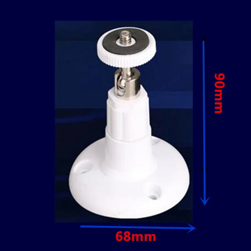 1 Pack Adjustable CCD Security Camera Wall Mount Bracket for Arlo, Arlo Pro and other Compatible Wifi Cameras ABS Plastic