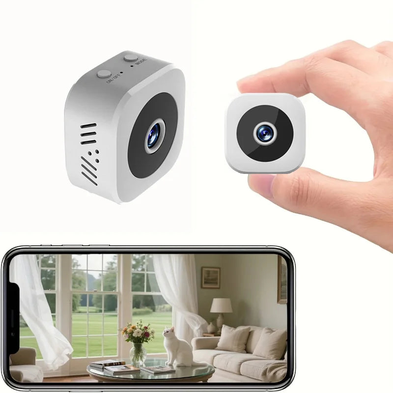 New Smart Wireless Security Camera Pro 4K Ultra HD WiFi Surveillance with 2 Way Audio Motion Detection Infrared Night Vision Cam