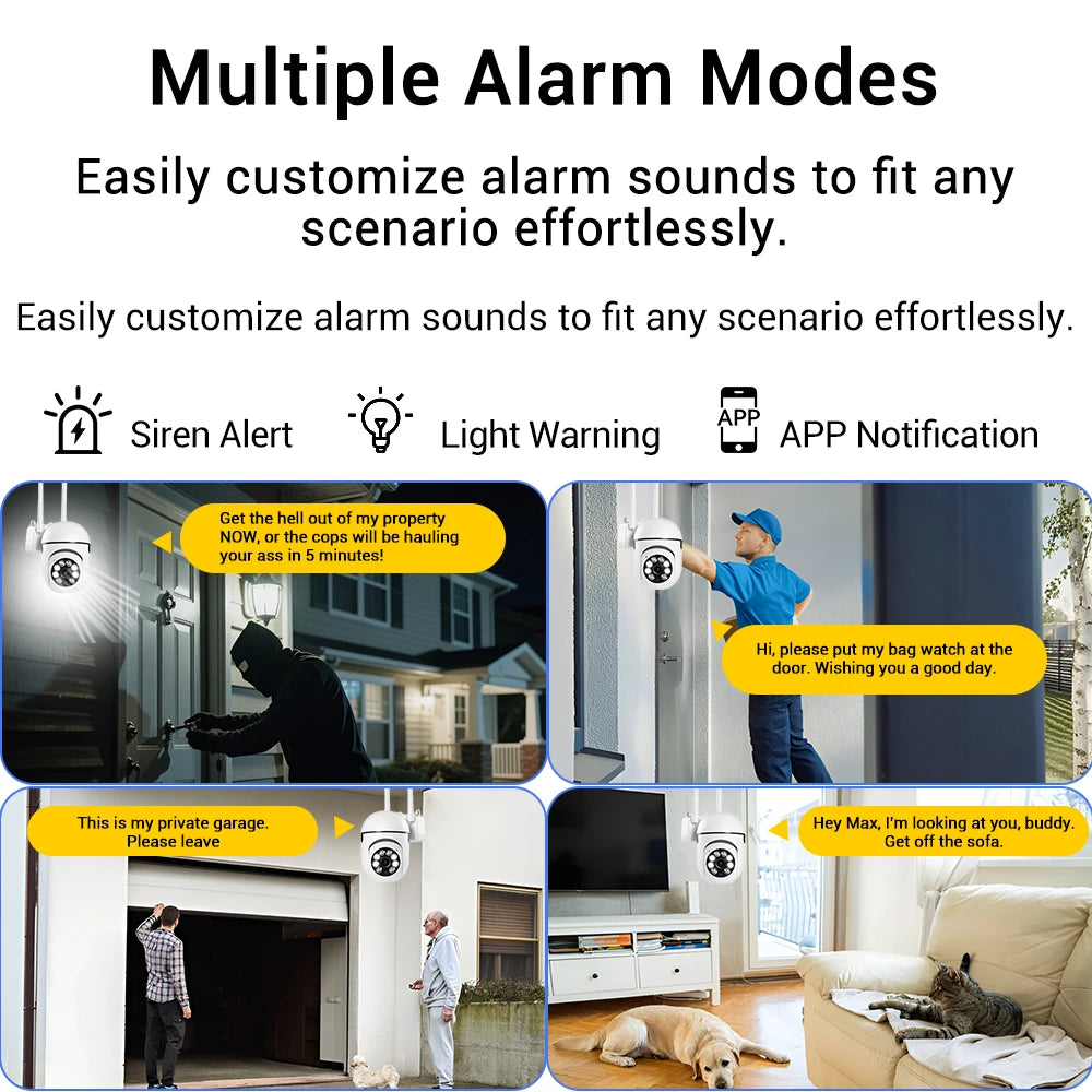 2.4G 8MP Cameras Wifi Video Surveillance IP Indoor Security Protection Monitor 5.0X Zoom Home Wireless Track Alarm O-Kam pro