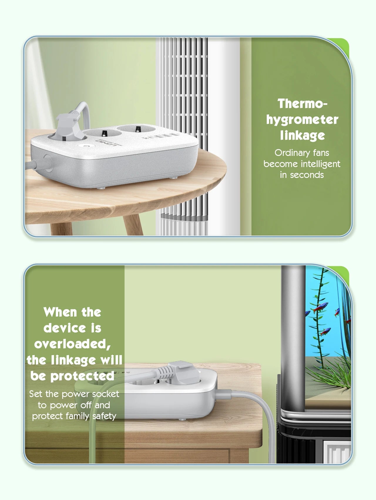 LDNIO Smart Power Strip Tuya WIFI Socket EU Plug Extension Cable Timing Adapter with 3 Plug 3 USB Port Bluetooth Smart Life APP