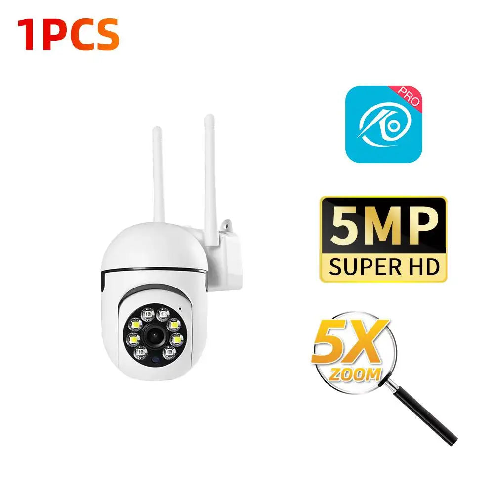 2.4G 8MP Cameras Wifi Video Surveillance IP Indoor Security Protection Monitor 5.0X Zoom Home Wireless Track Alarm O-Kam pro