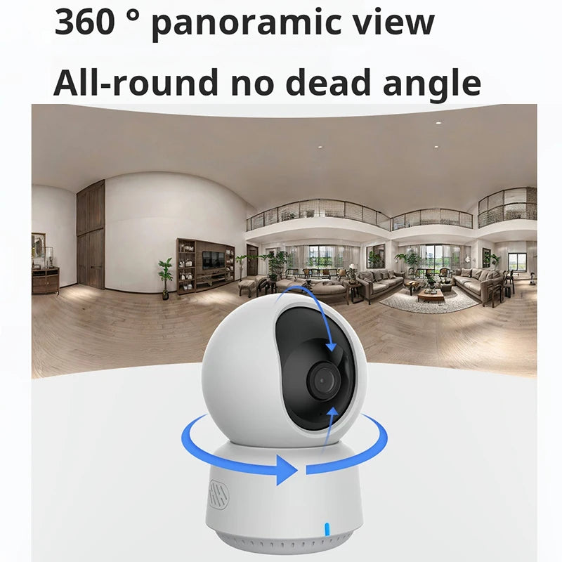 Aqara 2K 3MP Indoor Security Camera Bluetooth 5.2 Smart Camera E1 Surveillance Camera for Baby/Pet Monitor with 360 Degree guard